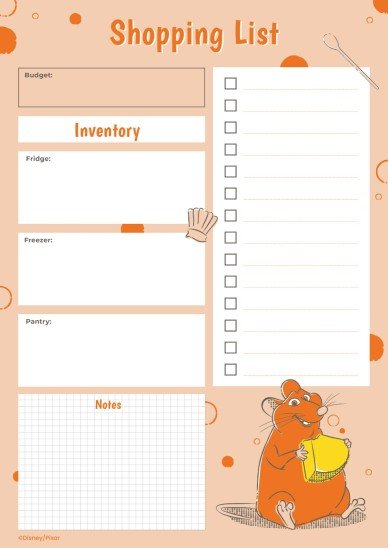 Planer Ratatouille Präsentationsvorlage