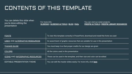 Robot Movies presentation template 
