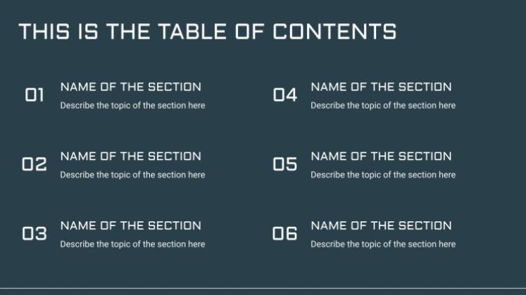 Robot Movies presentation template 