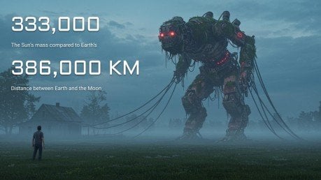 Robot Movies presentation template 