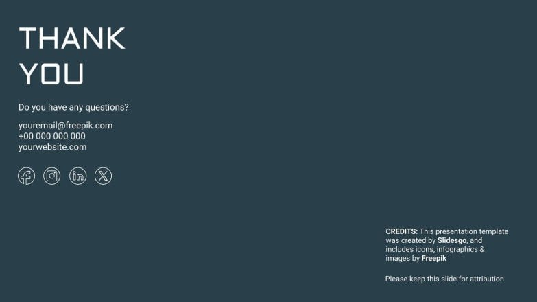 Robot Movies presentation template 