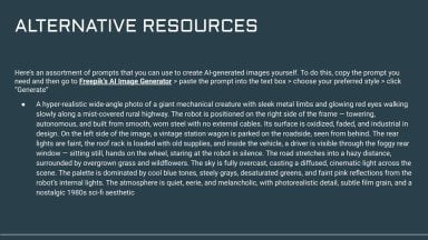 Robot Movies presentation template 
