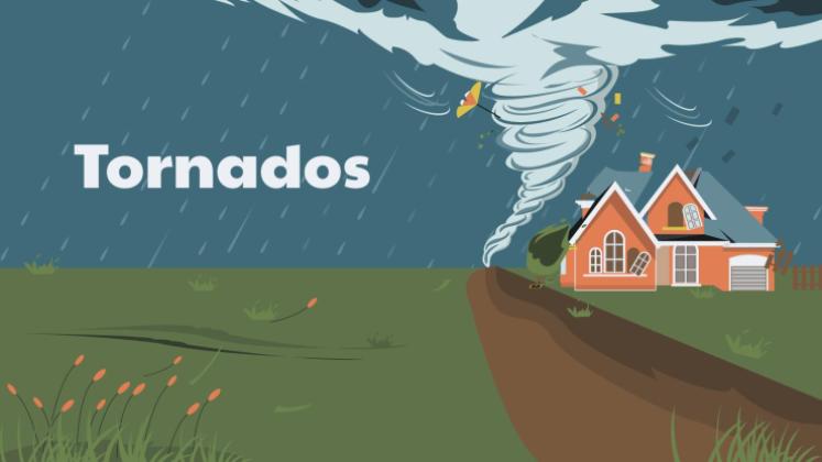 Tornados Präsentationsvorlage
