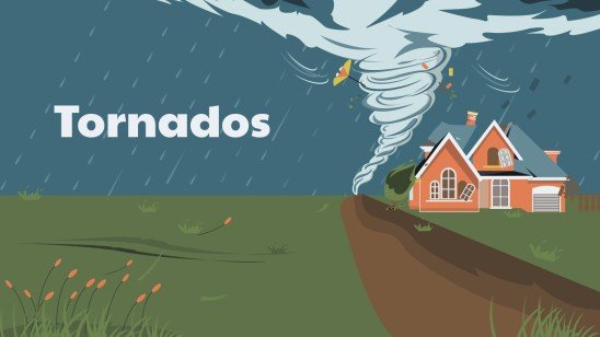Tornados Präsentationsvorlage
