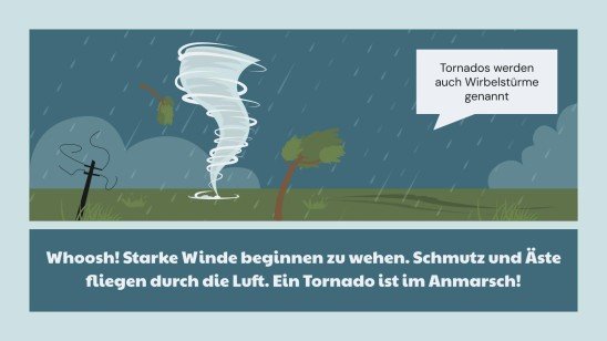 Tornados Präsentationsvorlage