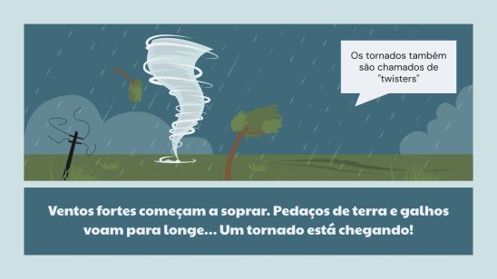 Modelo de apresentação Tornados