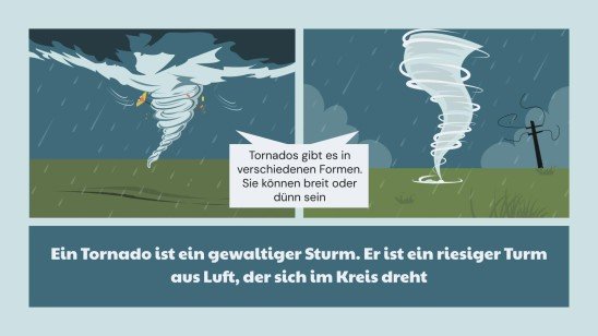 Tornados Präsentationsvorlage