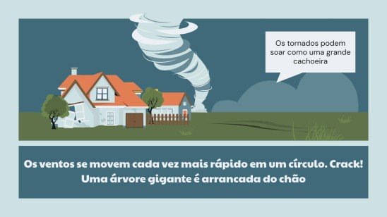 Modelo de apresentação Tornados