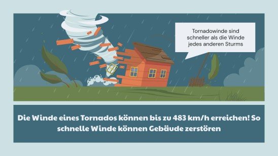 Tornados Präsentationsvorlage