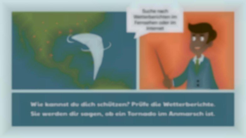 Tornados Präsentationsvorlage