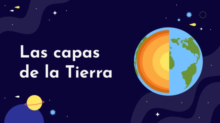 Plantilla de presentación Las capas de la tierra