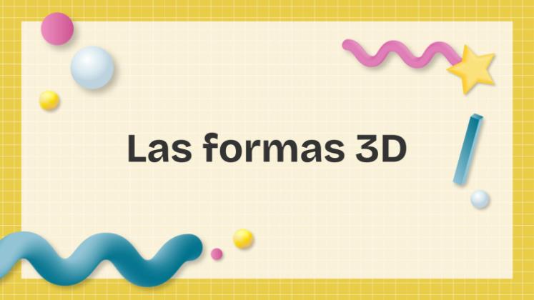 Plantilla de presentación Formas 3D