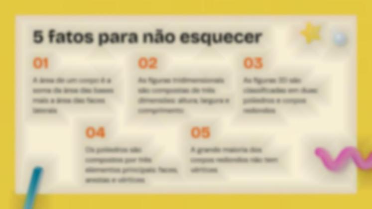 Modelo de apresentação Formas 3D