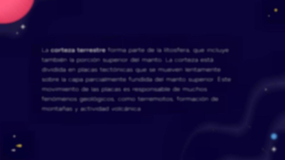 Plantilla de presentación Las capas de la tierra