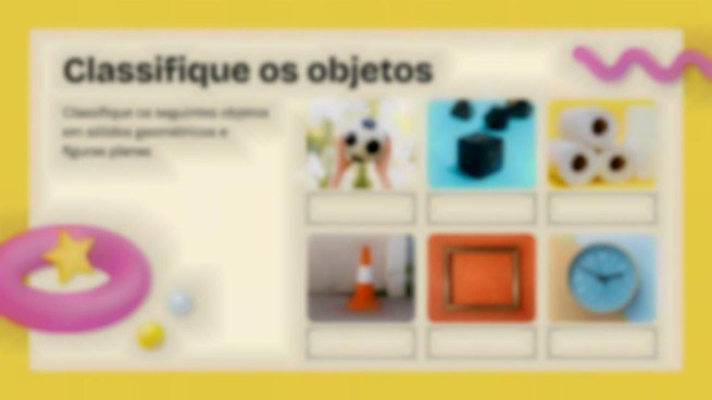 Modelo de apresentação Formas 3D