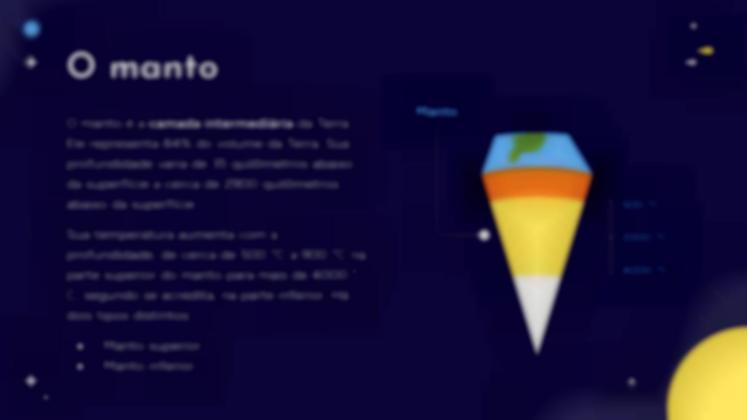 Modelo de apresentação As camadas da Terra