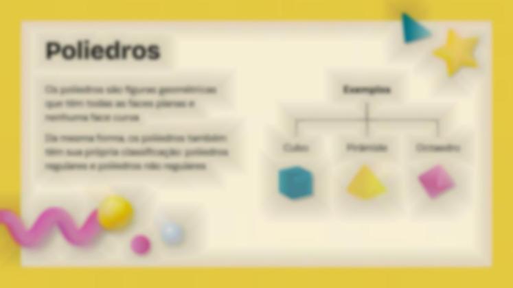 Modelo de apresentação Formas 3D
