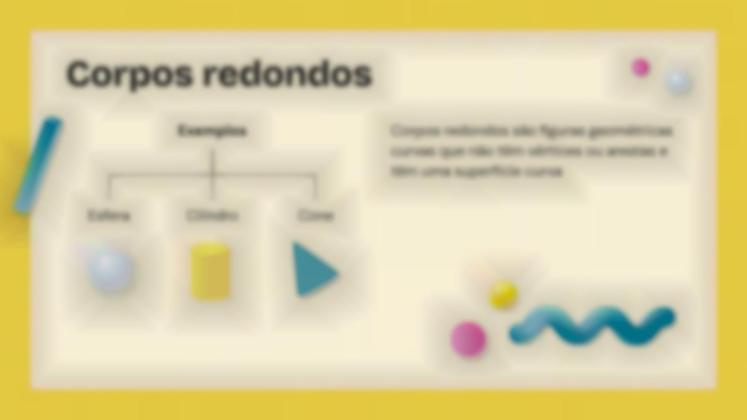 Modelo de apresentação Formas 3D