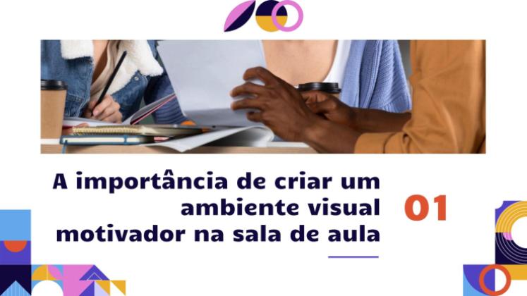 Modelo de apresentação Quadros, pôsteres e diagramas: como criar um ambiente de sala de aula visualmente estimulante