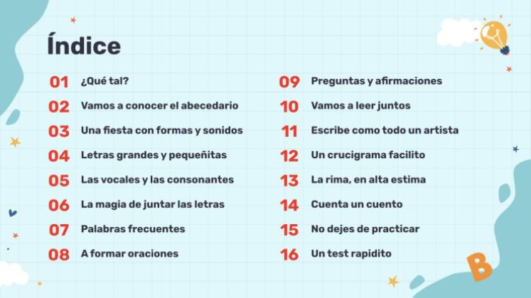 Plantilla de presentación ¡Juguemos con letras y palabras!