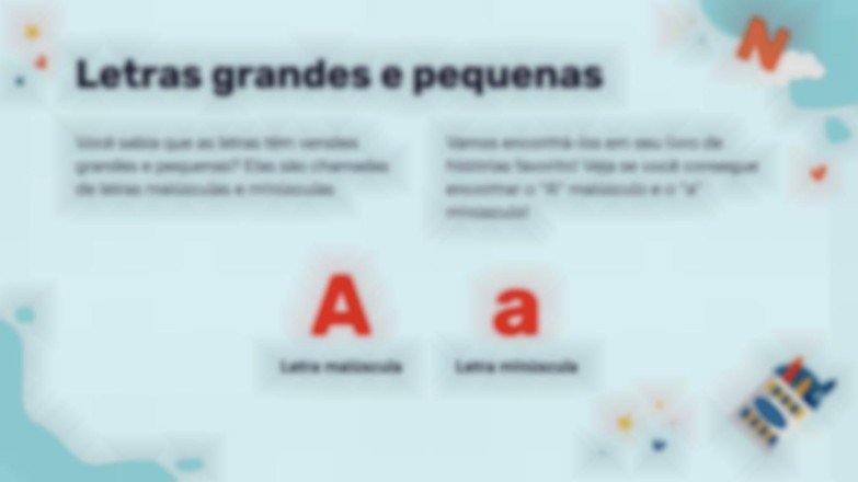 Modelo de apresentação Vamos brincar com letras e palavras!