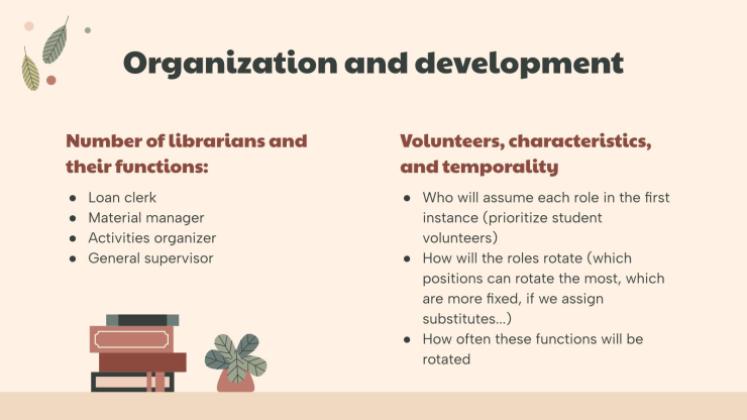 Library Project presentation template 