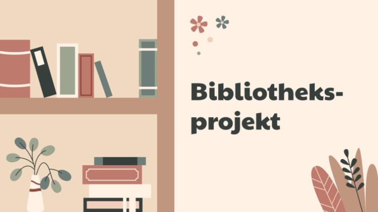 Bibliotheksprojekt Präsentationsvorlage