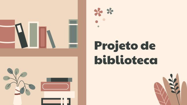 Modelo de apresentação Projeto da biblioteca
