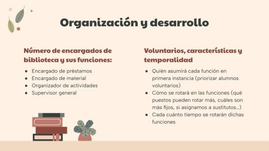 Plantilla de presentación Proyecto de biblioteca