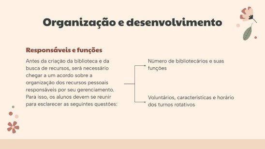 Modelo de apresentação Projeto da biblioteca