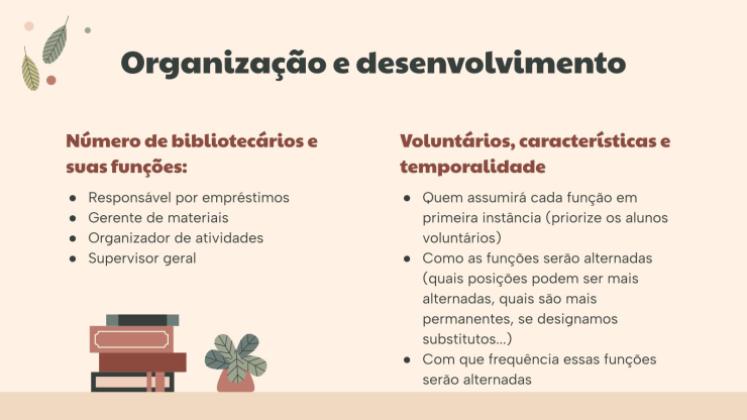 Modelo de apresentação Projeto da biblioteca