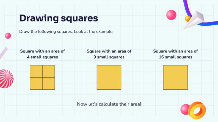 제곱근 프레젠테이션 템플릿