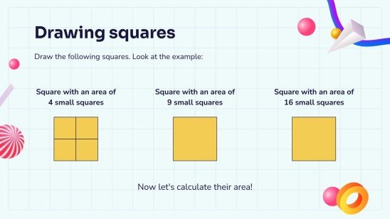 제곱근 프레젠테이션 템플릿