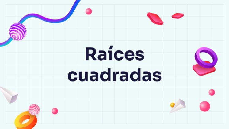 Plantilla de presentación Raíces cuadradas