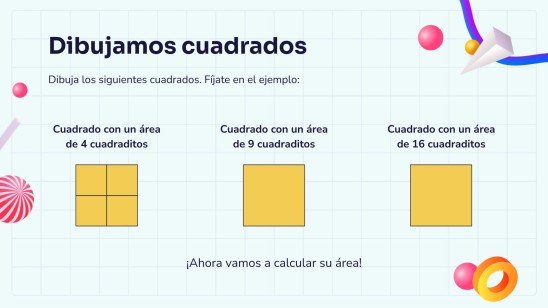 Plantilla de presentación Raíces cuadradas