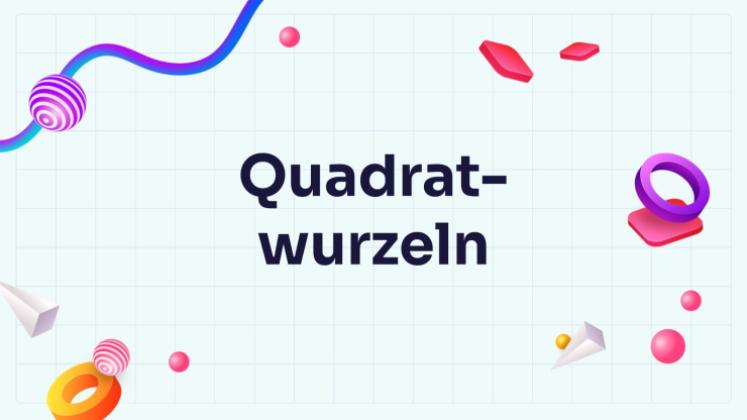 Quadratwurzeln Präsentationsvorlage