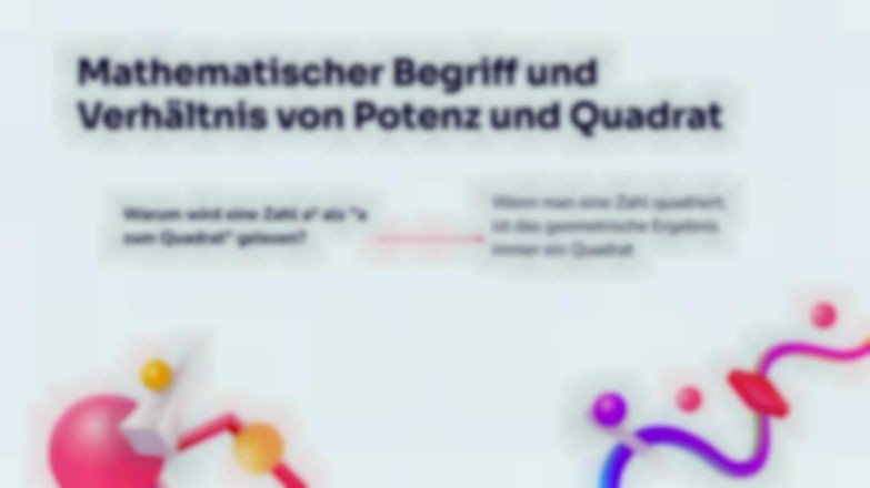 Quadratwurzeln Präsentationsvorlage