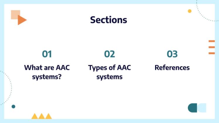 Modelo de apresentação Sistemas de Comunicação Aumentativa e Alternativa