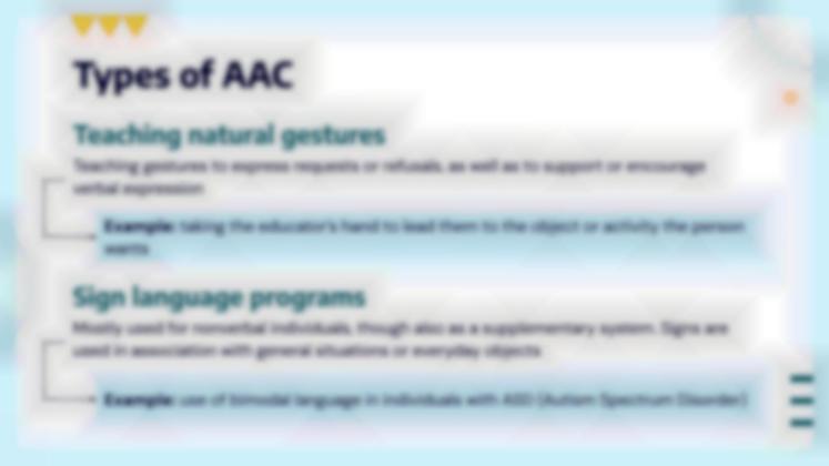 Modelo de apresentação Sistemas de Comunicação Aumentativa e Alternativa