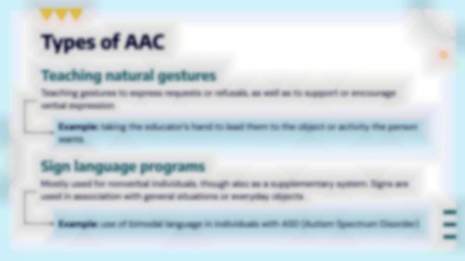 Modelo de apresentação Sistemas de Comunicação Aumentativa e Alternativa