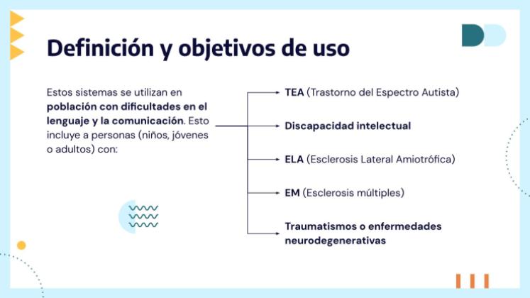 Plantilla de presentación Sistemas aumentativos y alternativos de la comunicación