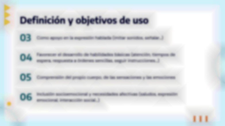 Plantilla de presentación Sistemas aumentativos y alternativos de la comunicación