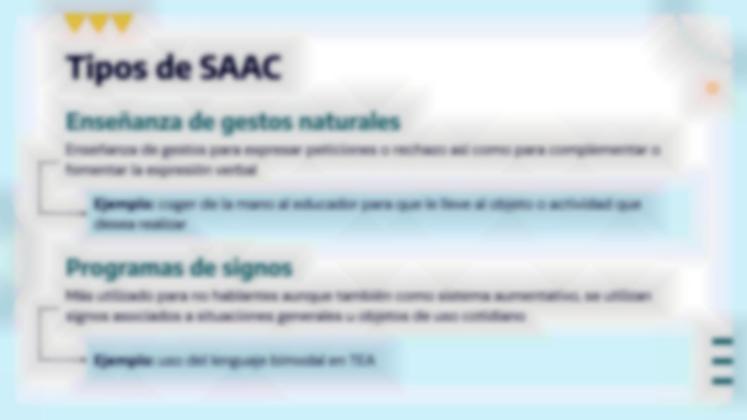 Plantilla de presentación Sistemas aumentativos y alternativos de la comunicación