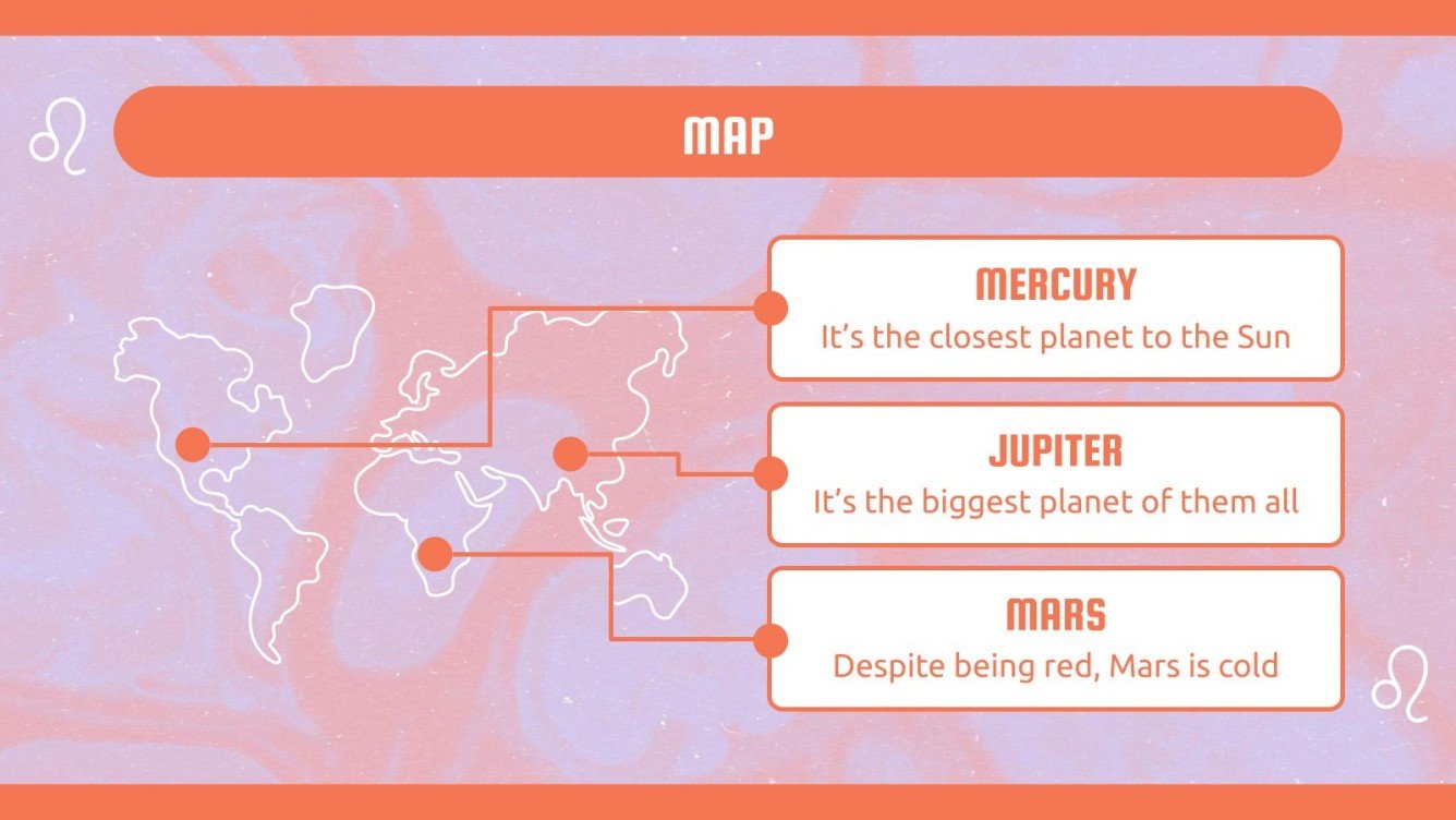 Month Zodiac Sign: Leo | Google Slides & PPT template