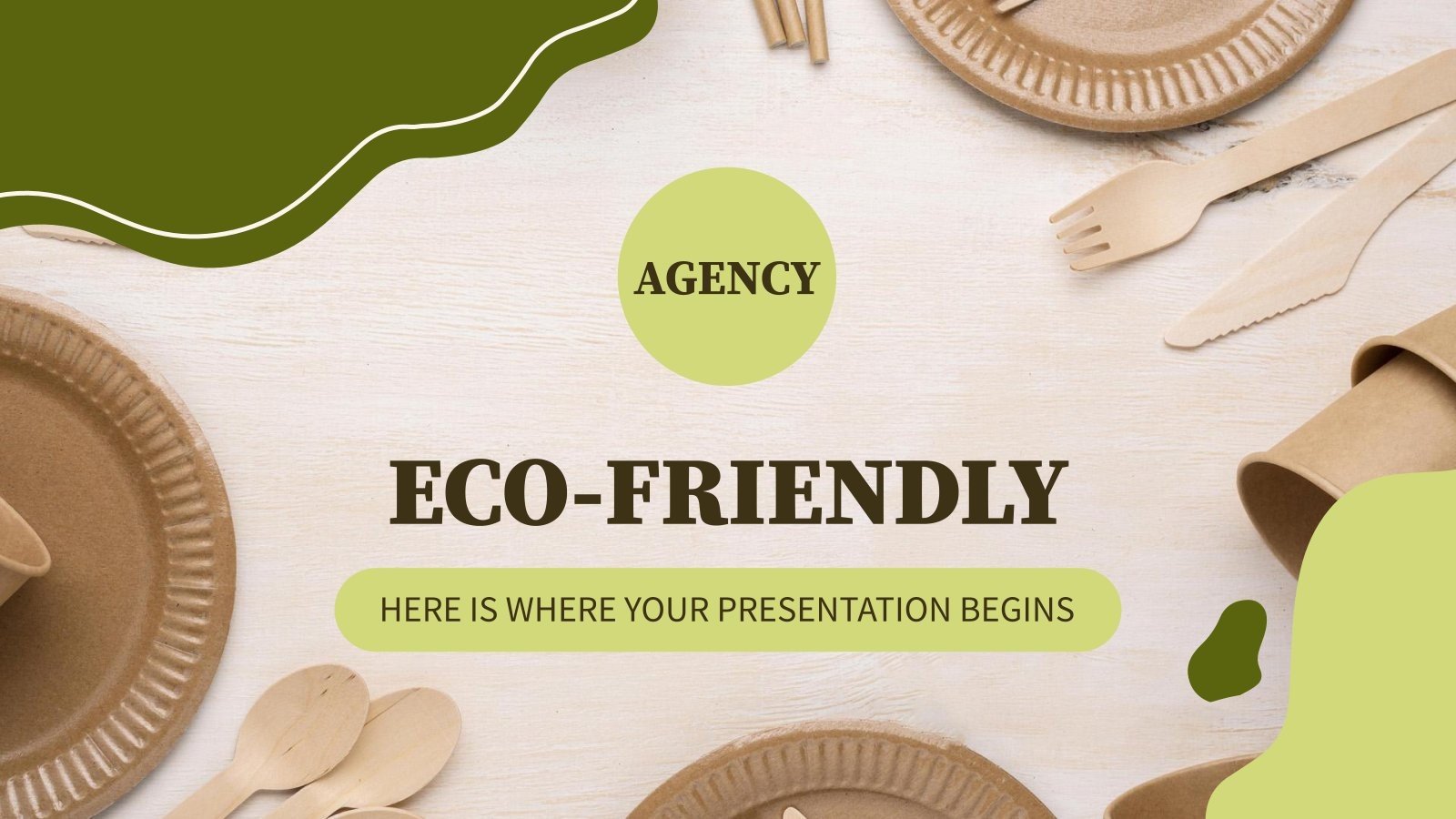 Eco-Friendly Agency Präsentationsvorlage