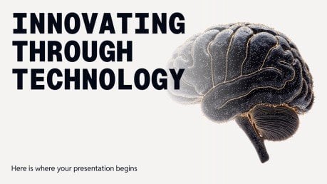 Innover grâce à la technologie Modèles de présentation