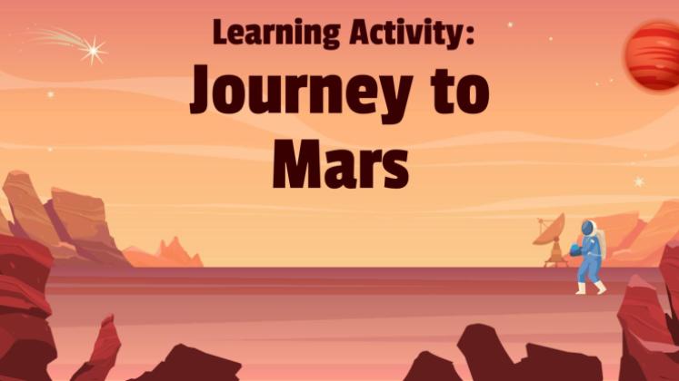 Modelo de apresentação Viagem a Marte