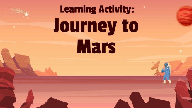 Modelo de apresentação Viagem a Marte