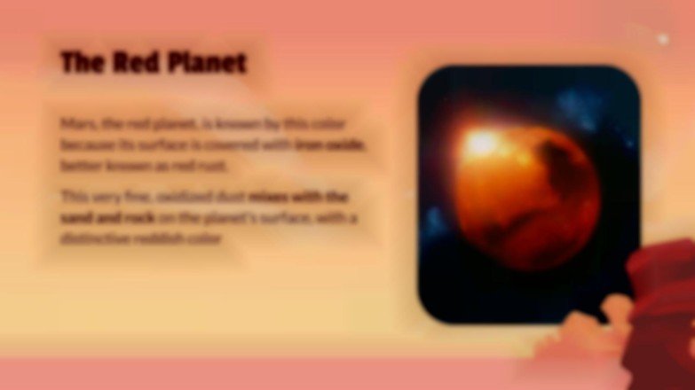 Modelo de apresentação Viagem a Marte