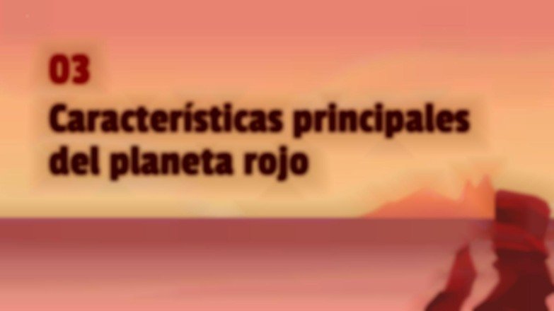 Plantilla de presentación Viaje a Marte